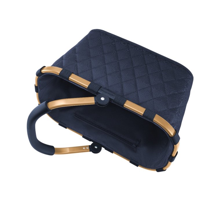 Reisenthel Carrybag frame rhombus midnight gold